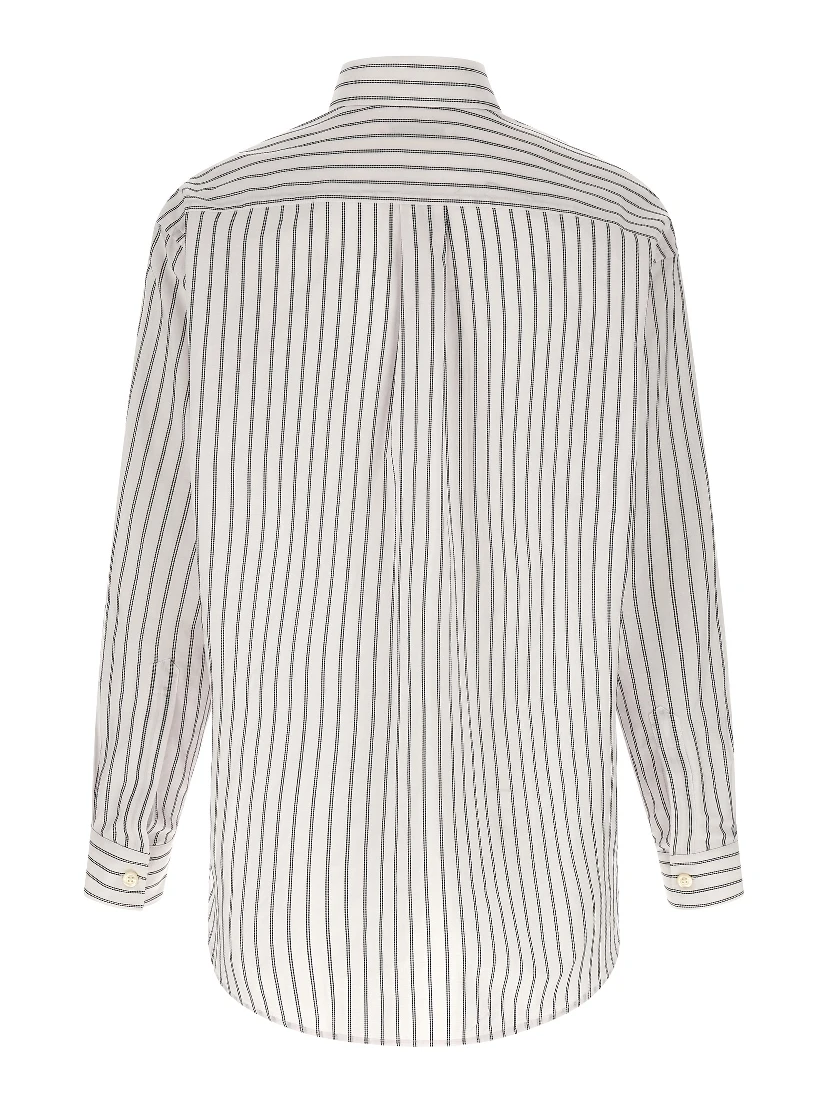 Bicolor Cotton Blouse