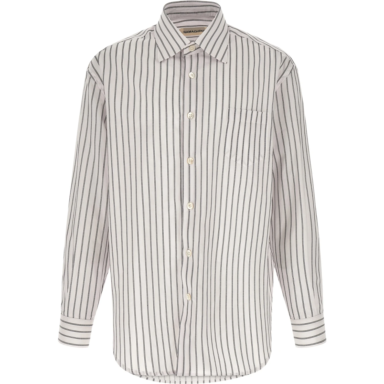 Bicolor Cotton Blouse