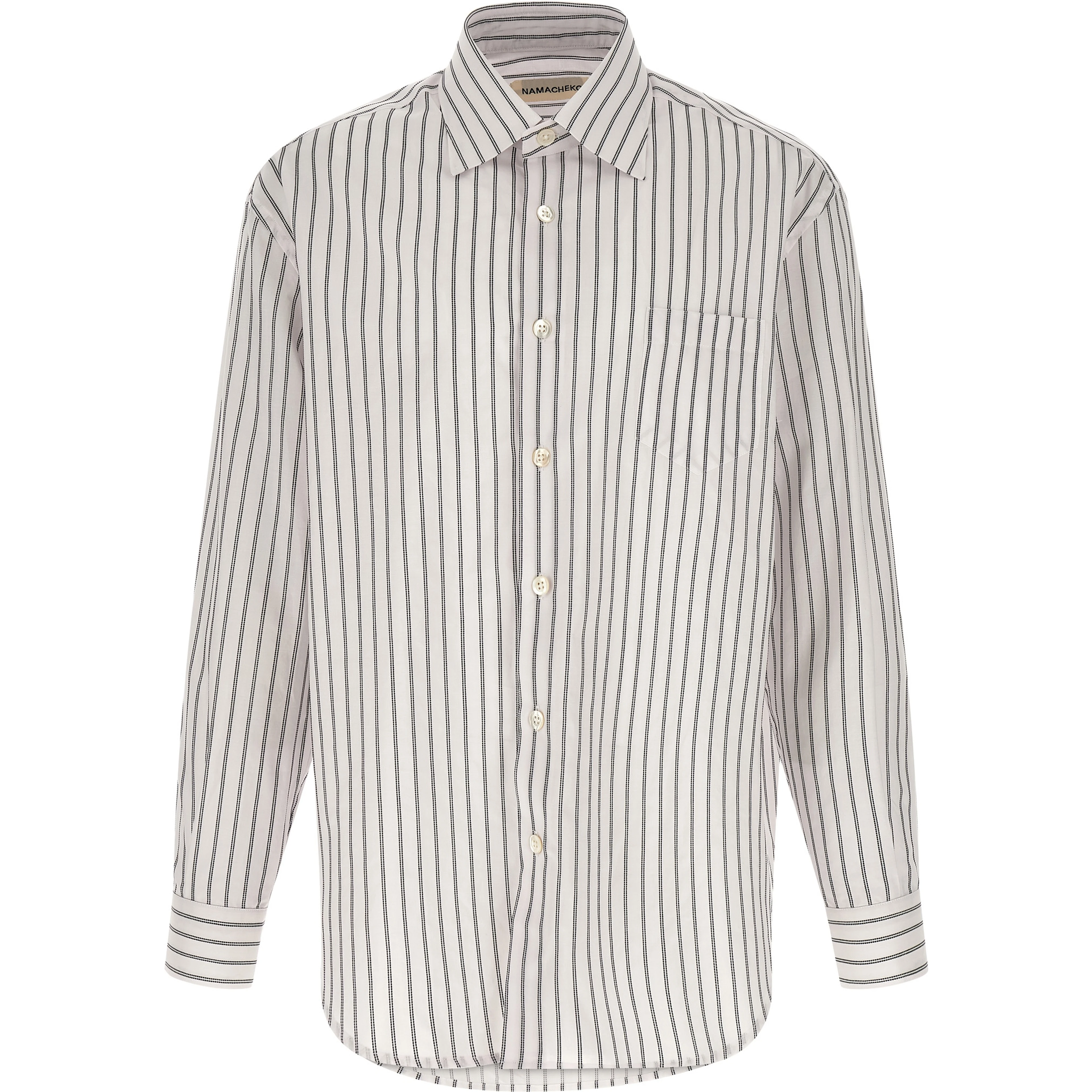 Bicolor Cotton Blouse