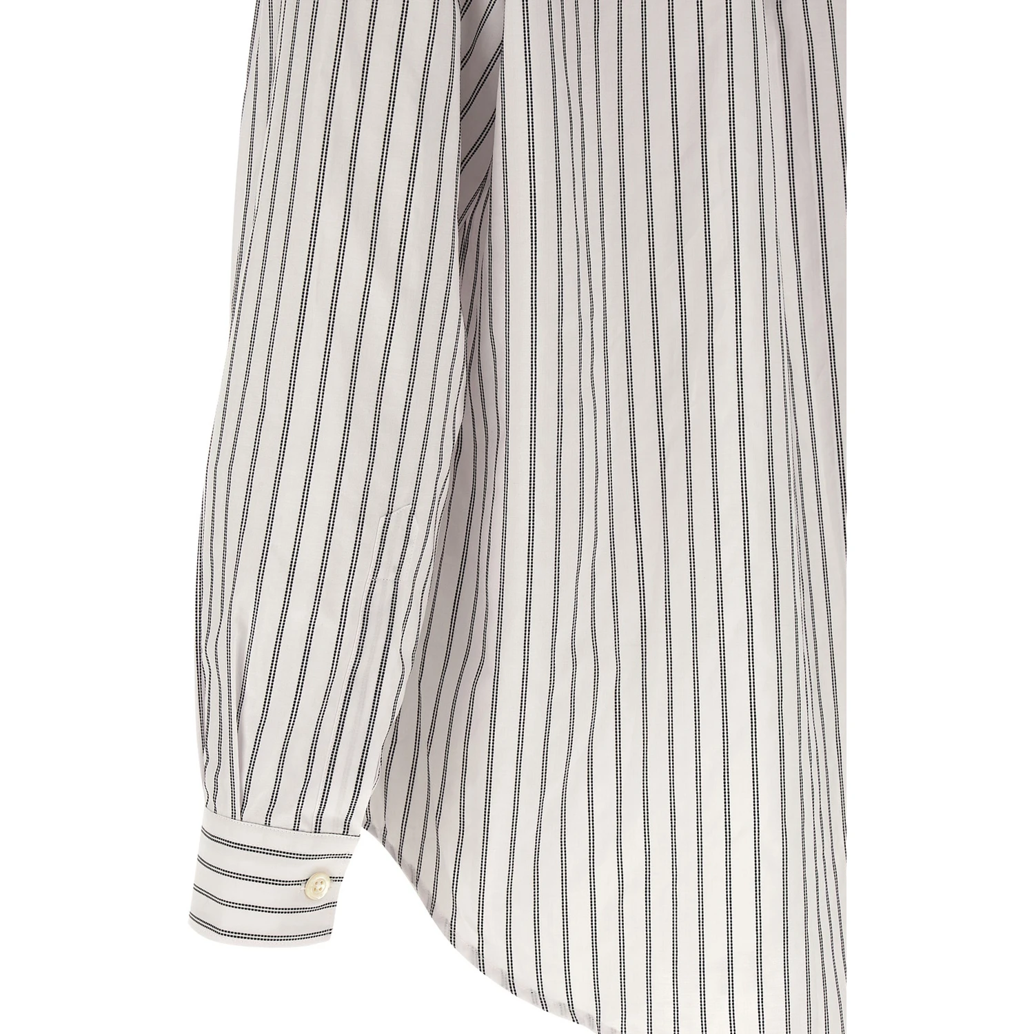 Bicolor Cotton Blouse
