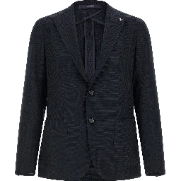 Blue Cotton Blazer