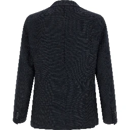 Blue Cotton Blazer