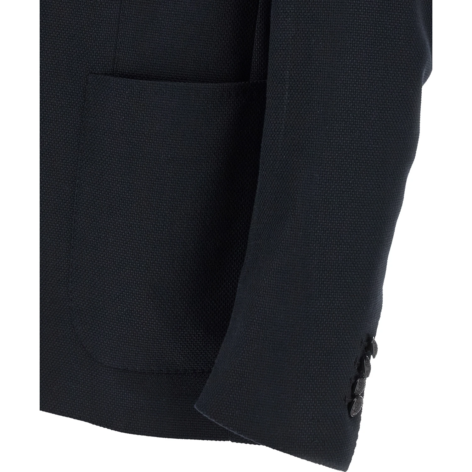 Blue Cotton Blazer