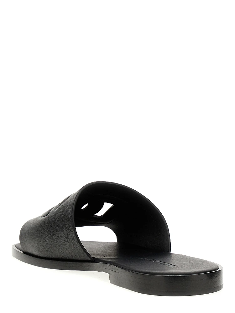Black Leather Slides alternative