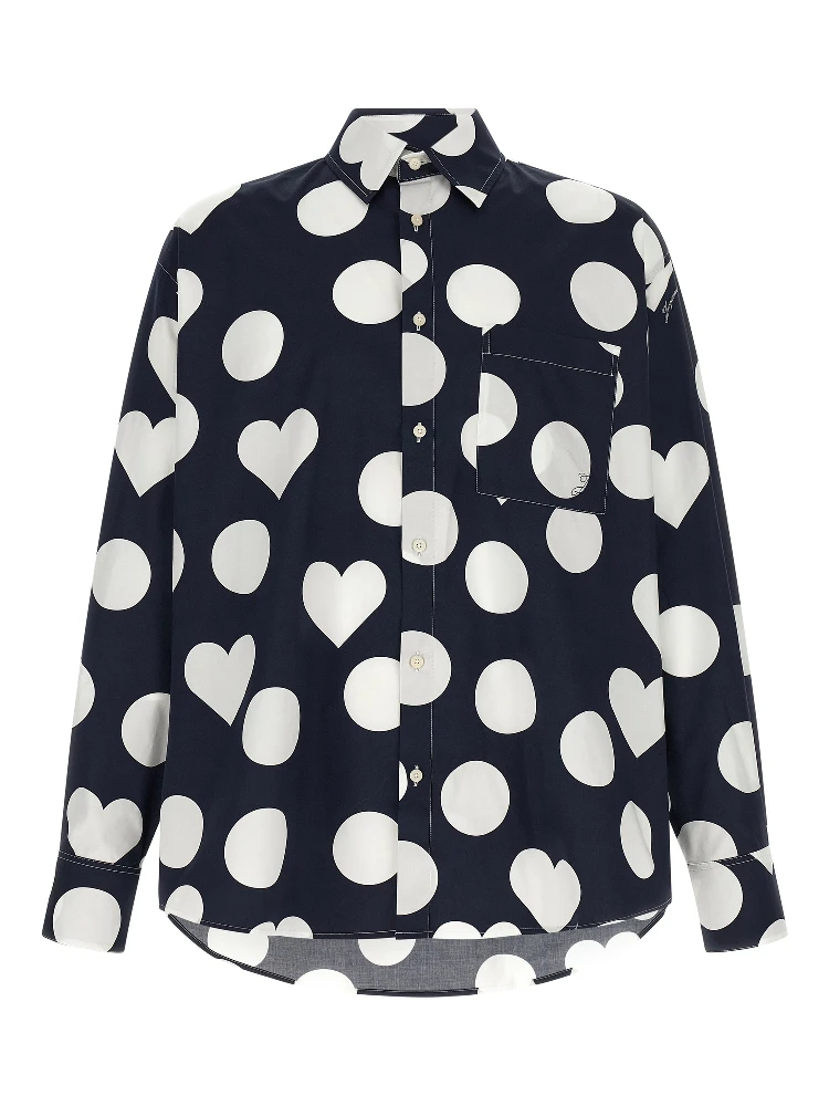 Blue Cotton Blouse