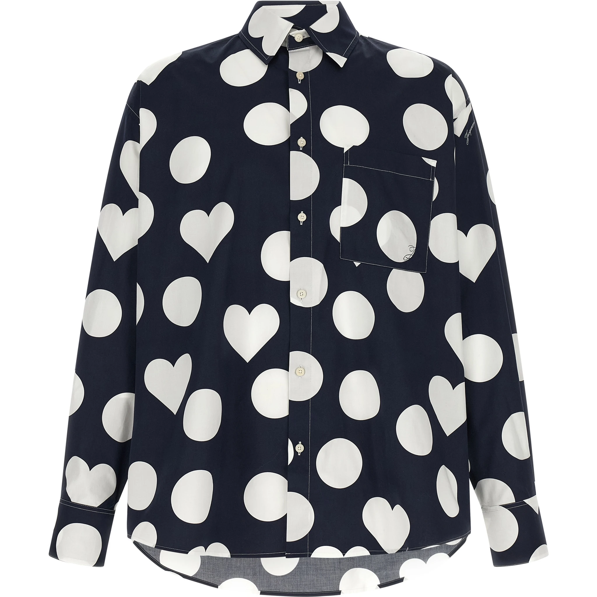 Blue Cotton Blouse