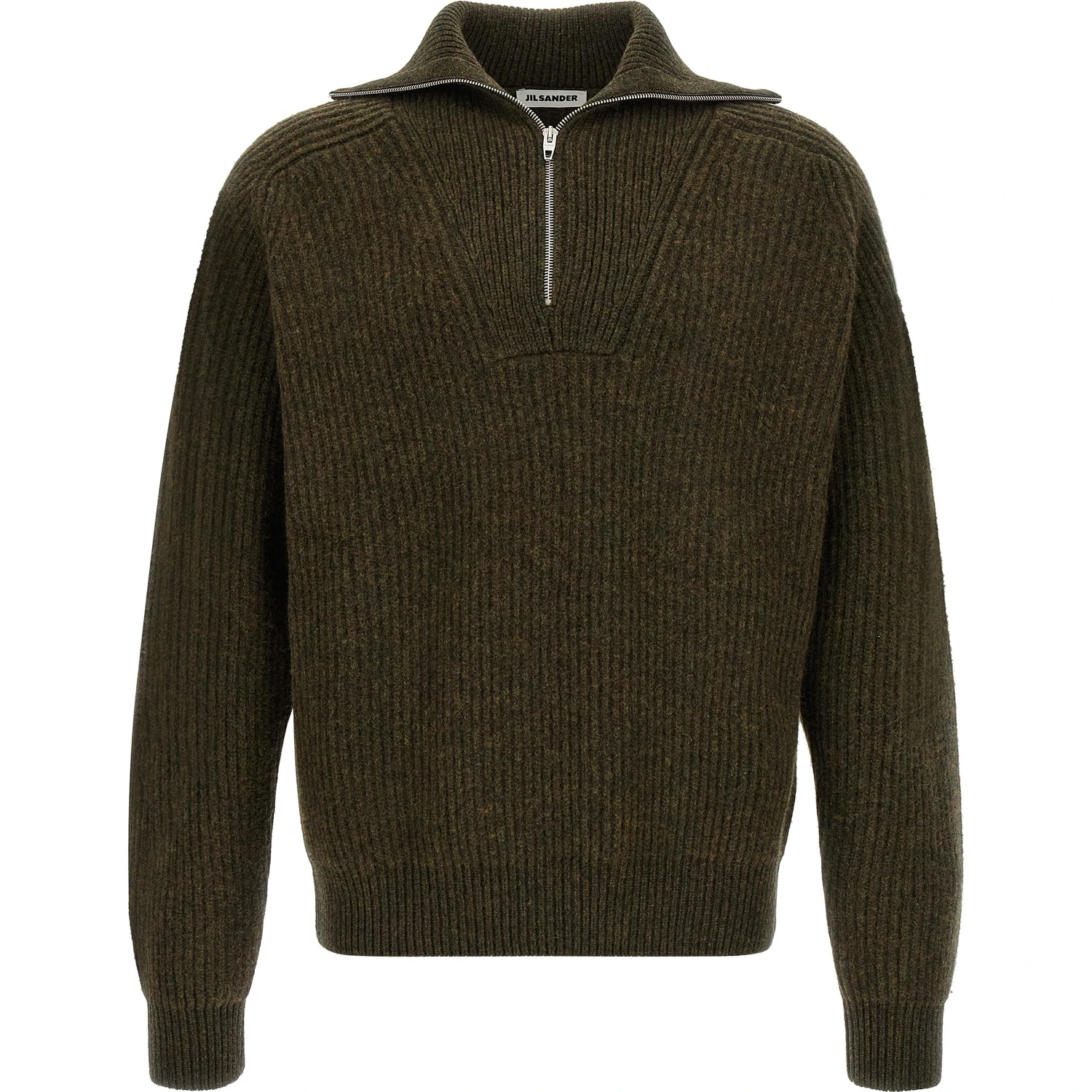 Bicolor Wool Cardigan