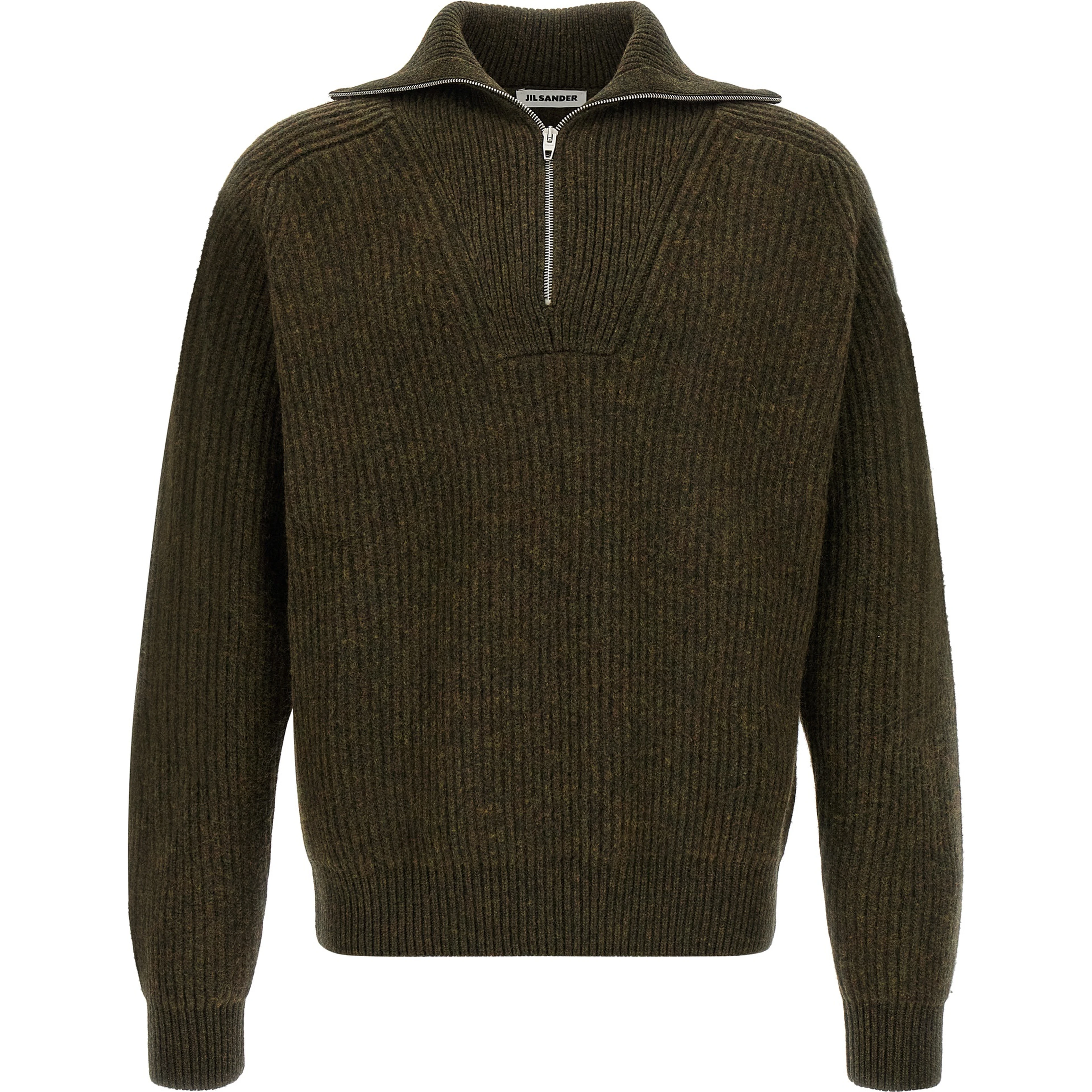 Bicolor Wool Cardigan