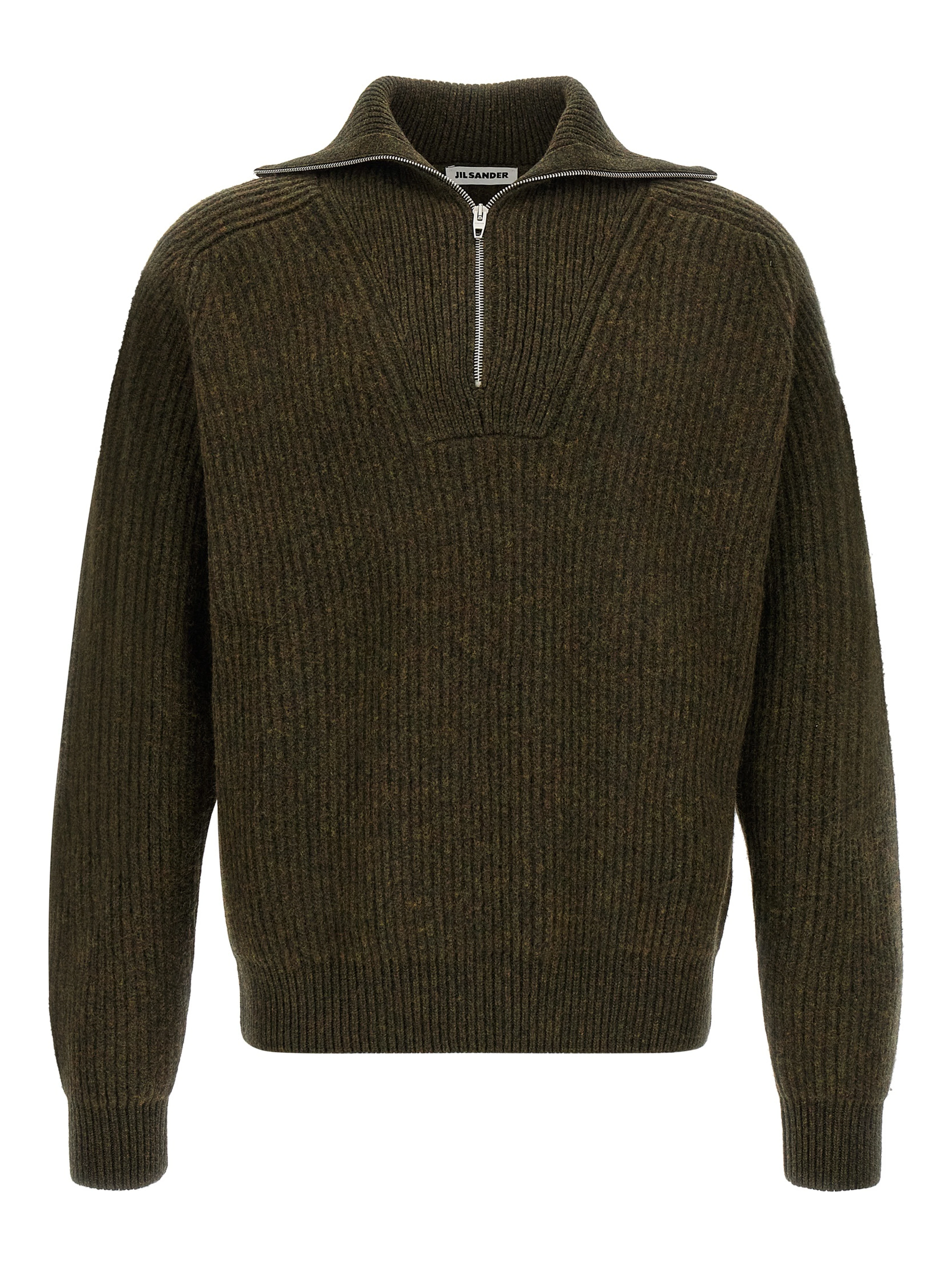 Bicolor Wool Cardigan