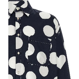 Blue Cotton Blouse