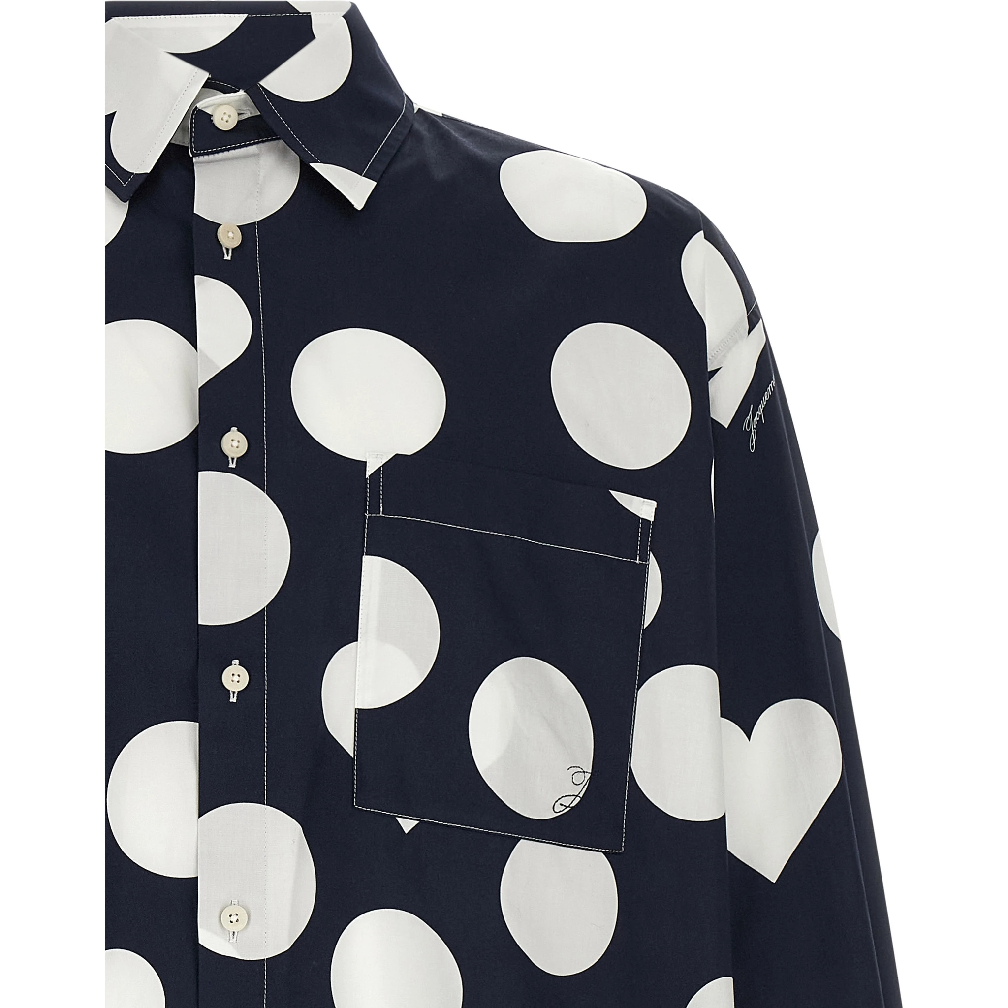 Blue Cotton Blouse