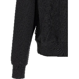 Black Cotton Sweatshirt