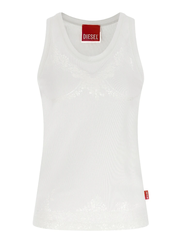White Cotton Tank Tops