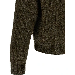 Bicolor Wool Cardigan