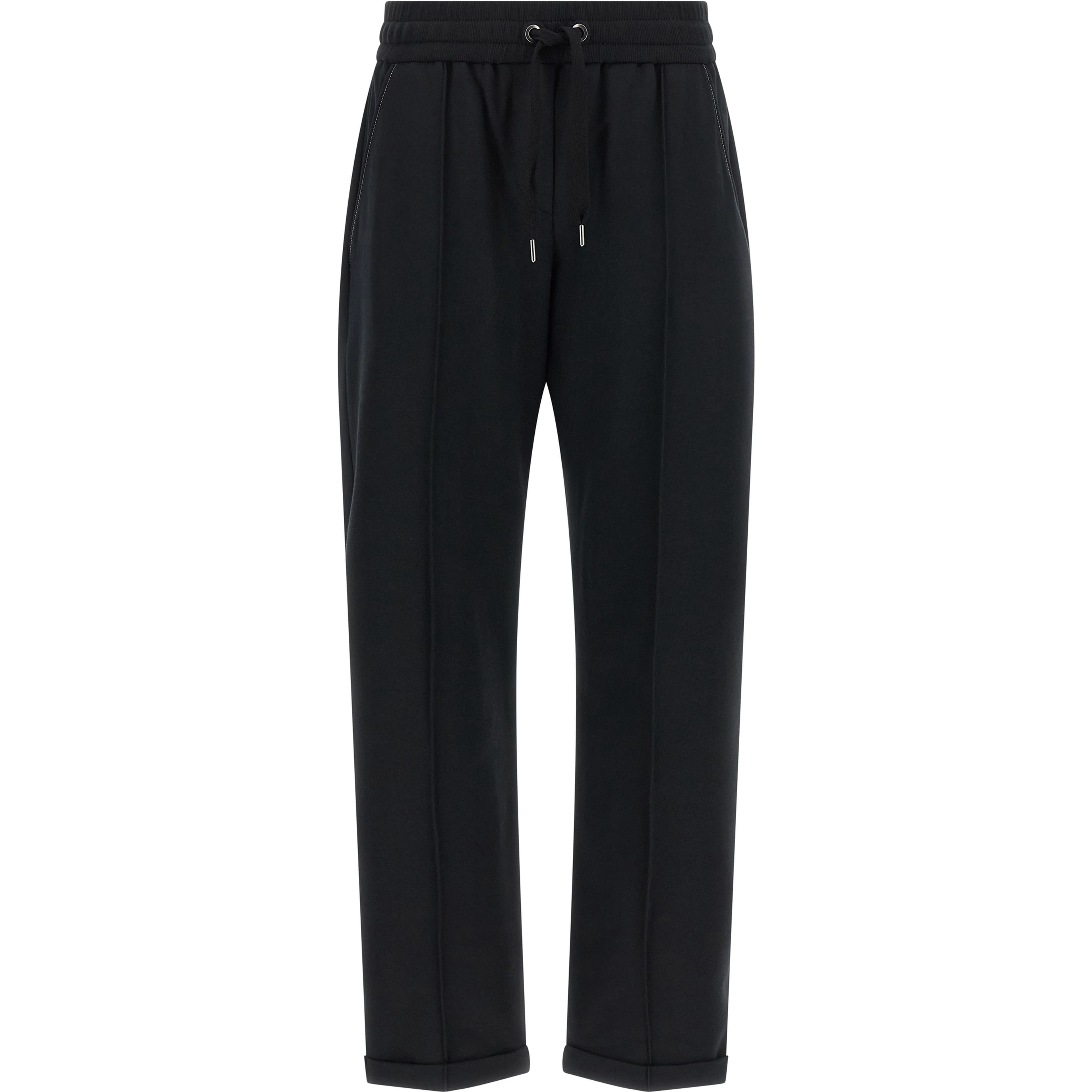 Black Cotton Joggers (Workout Pants)