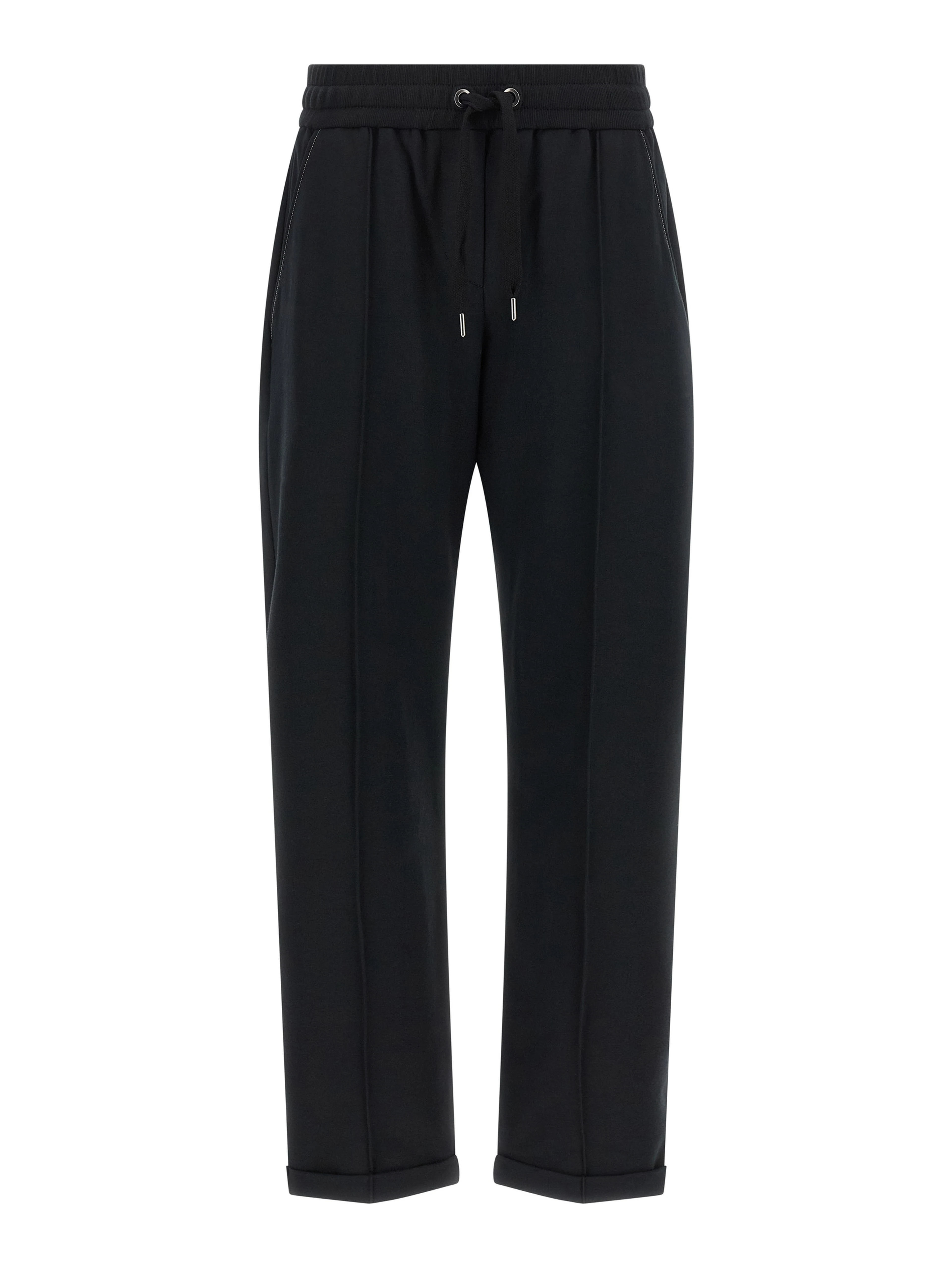 Black Cotton Joggers (Workout Pants)
