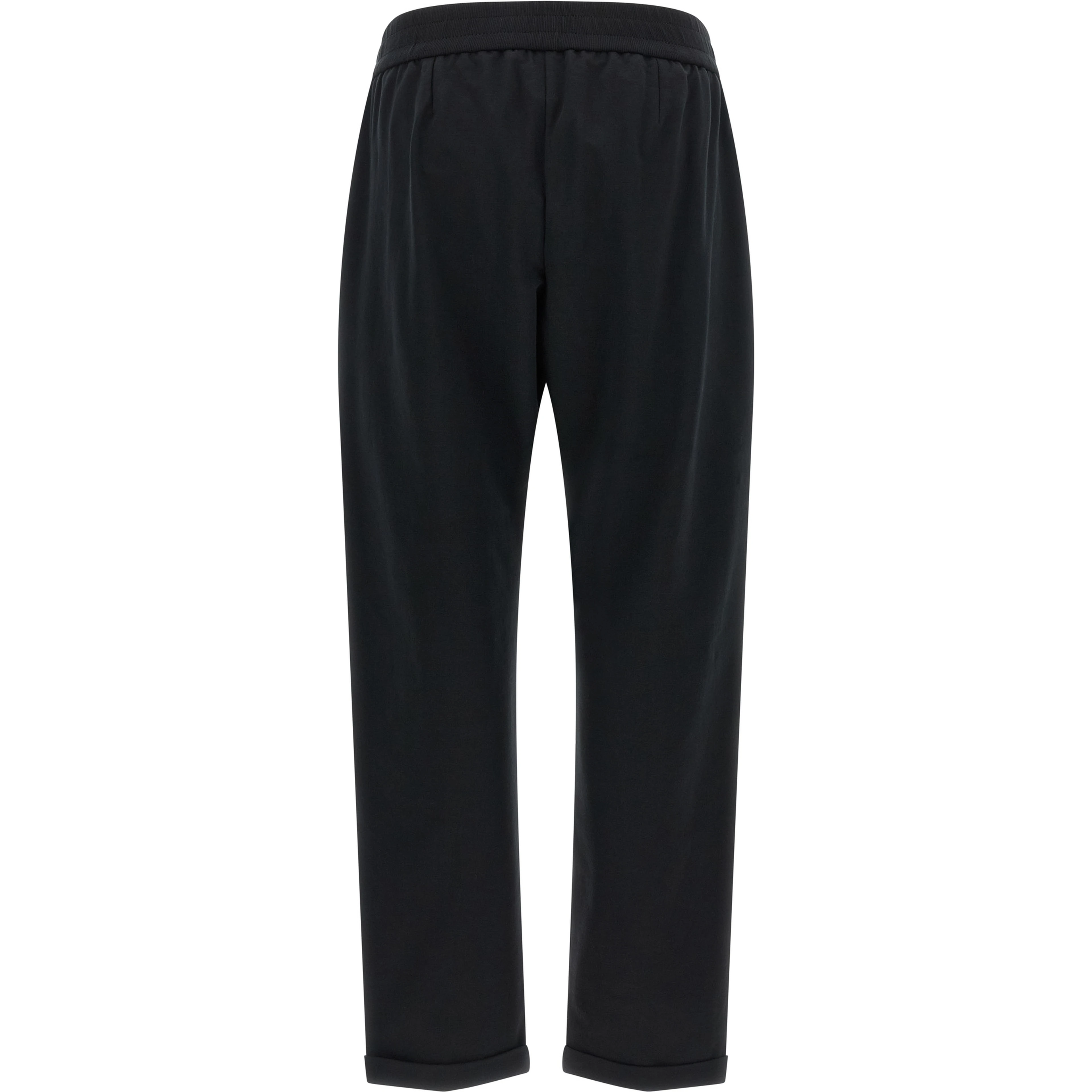 Black Cotton Joggers (Workout Pants)