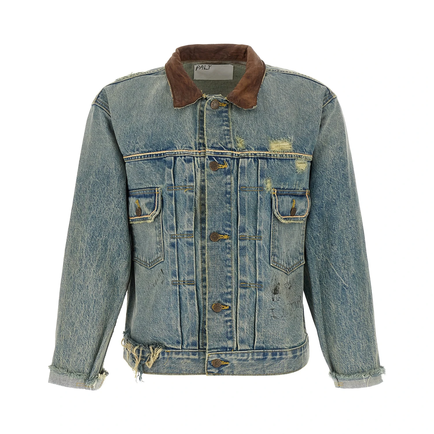Blue Cotton Denim Jacket
