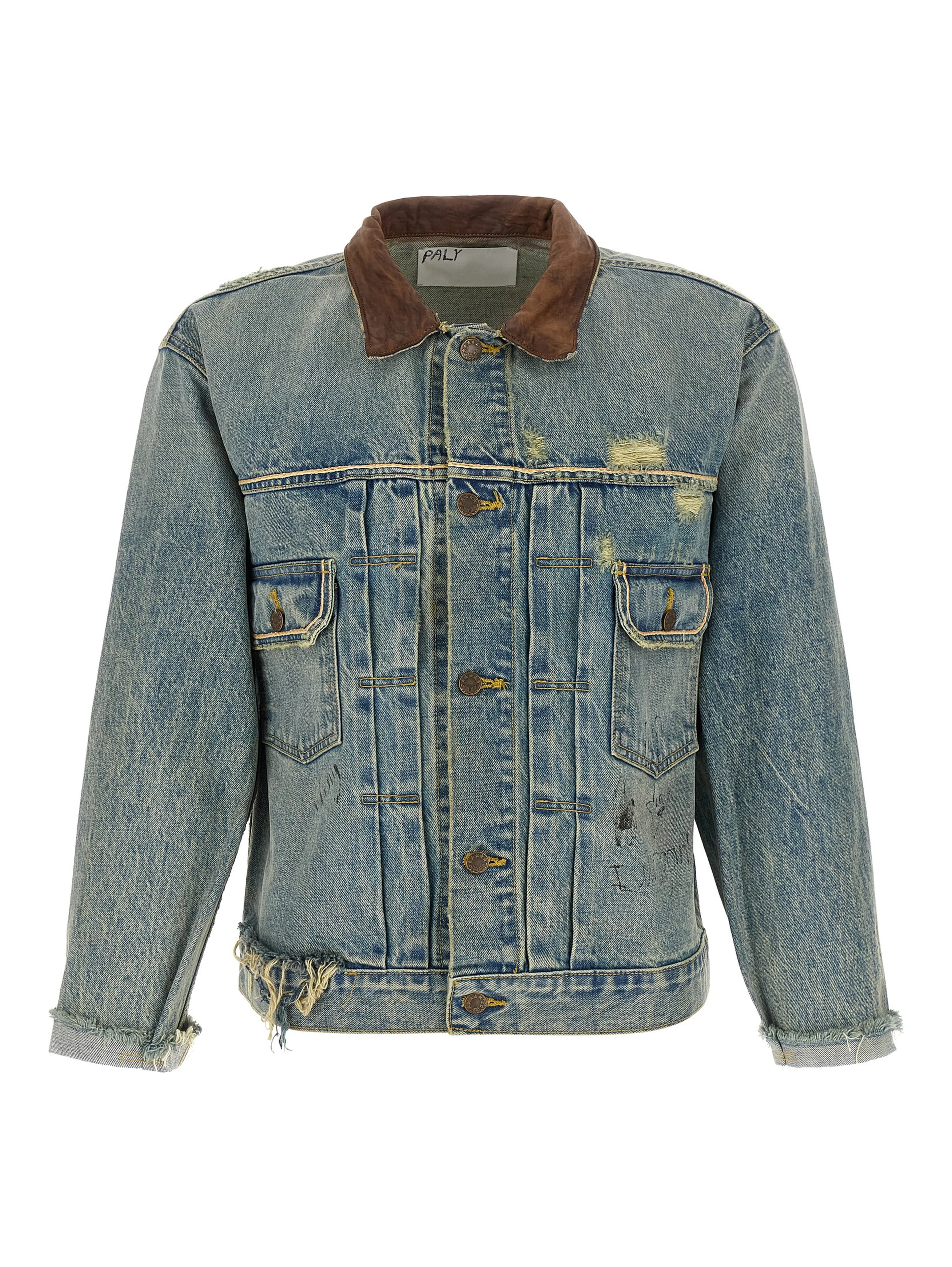 Blue Cotton Denim Jacket