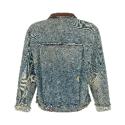 Blue Cotton Denim Jacket