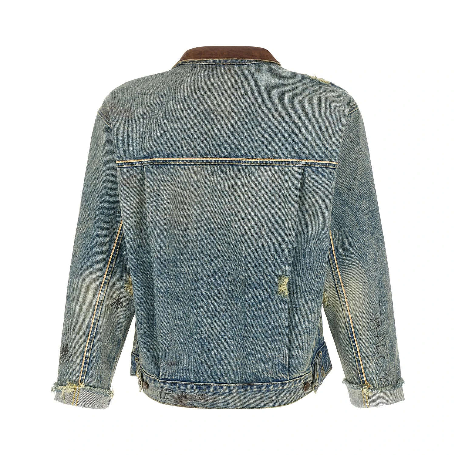 Blue Cotton Denim Jacket