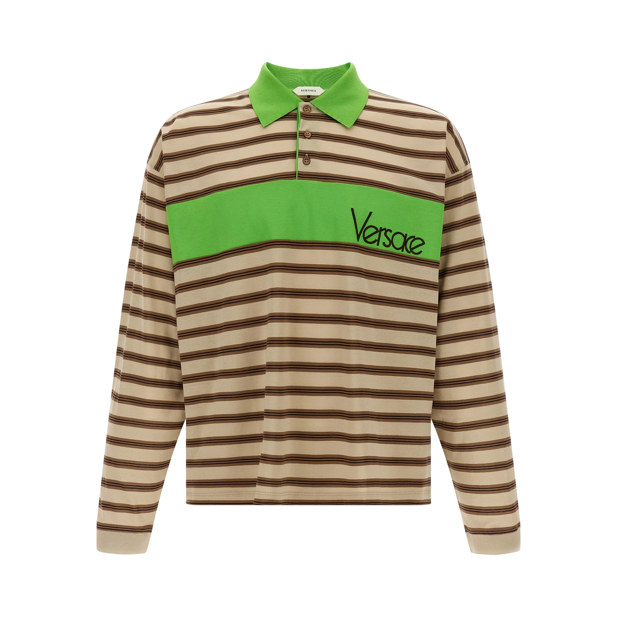 Multicolor Cotton Polo Shirt