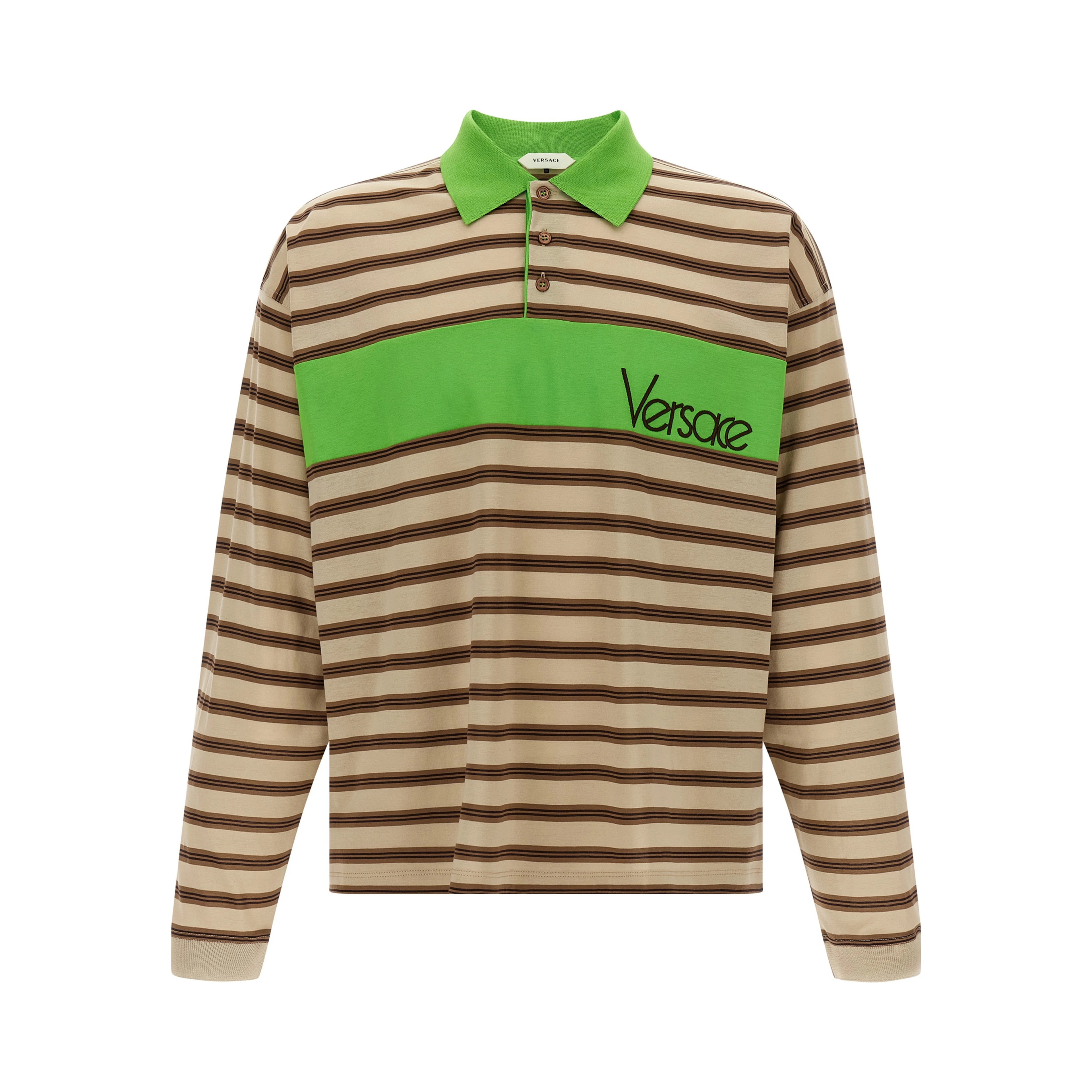 Multicolor Cotton Polo Shirt