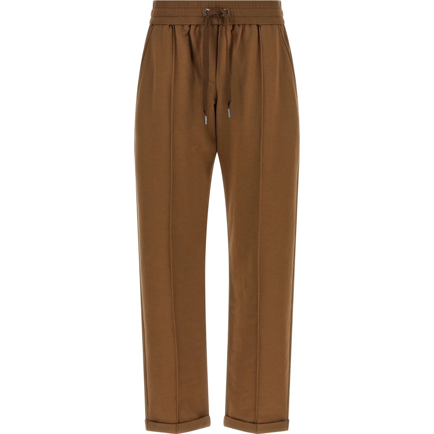 Brown Cotton Joggers (Workout Pants)