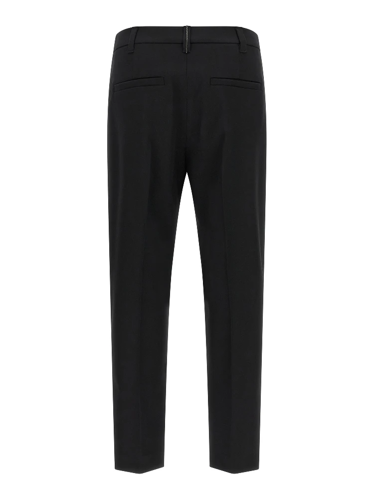 Black Virgin Wool Dress Pants alternative