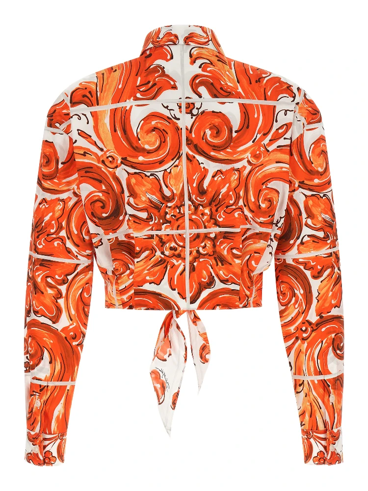 Orange Cotton Blouse alternative