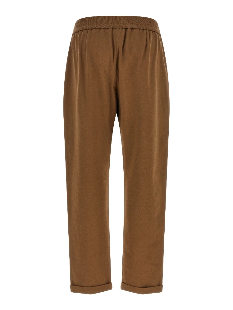 Brown Cotton Joggers (Workout Pants) alternative