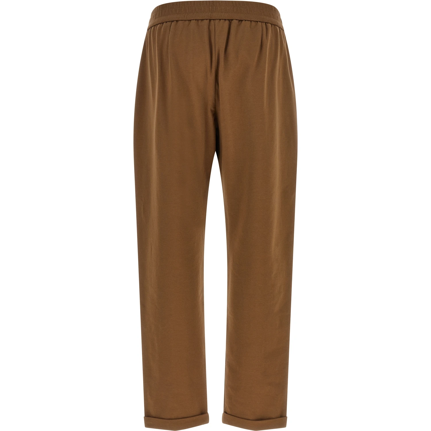 Brown Cotton Joggers (Workout Pants)
