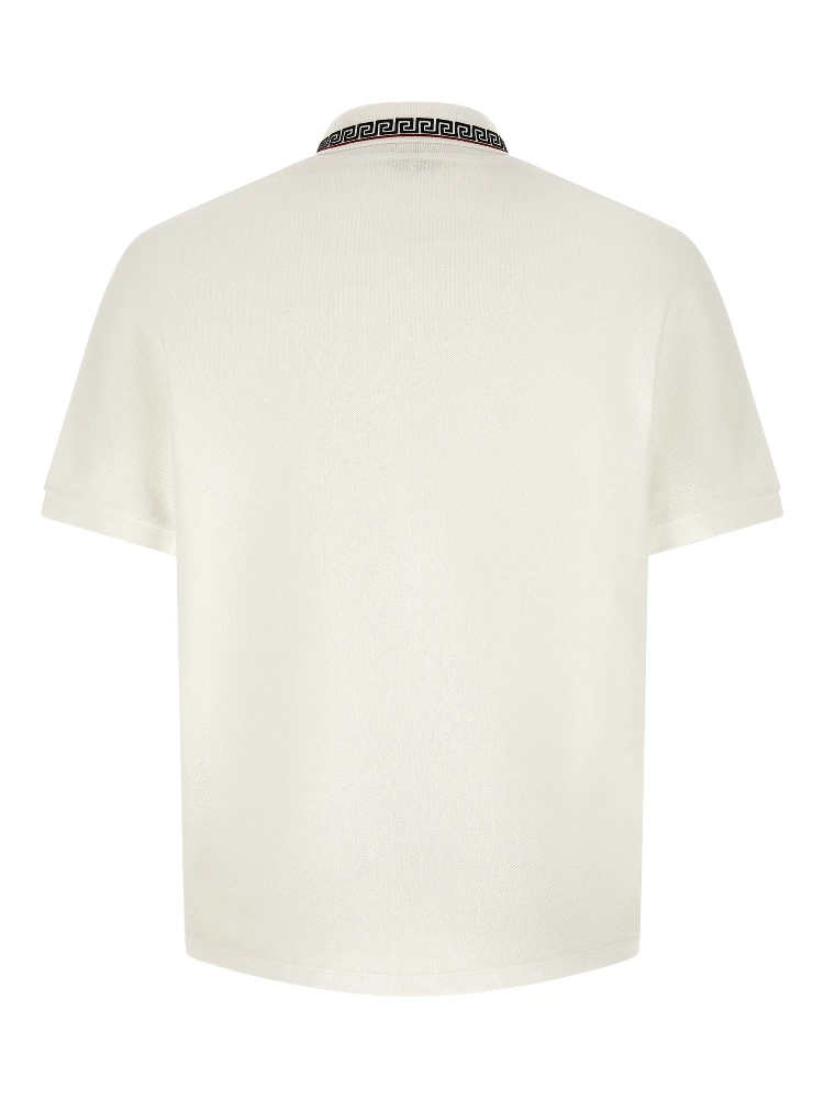 White Cotton Polo Shirt alternative