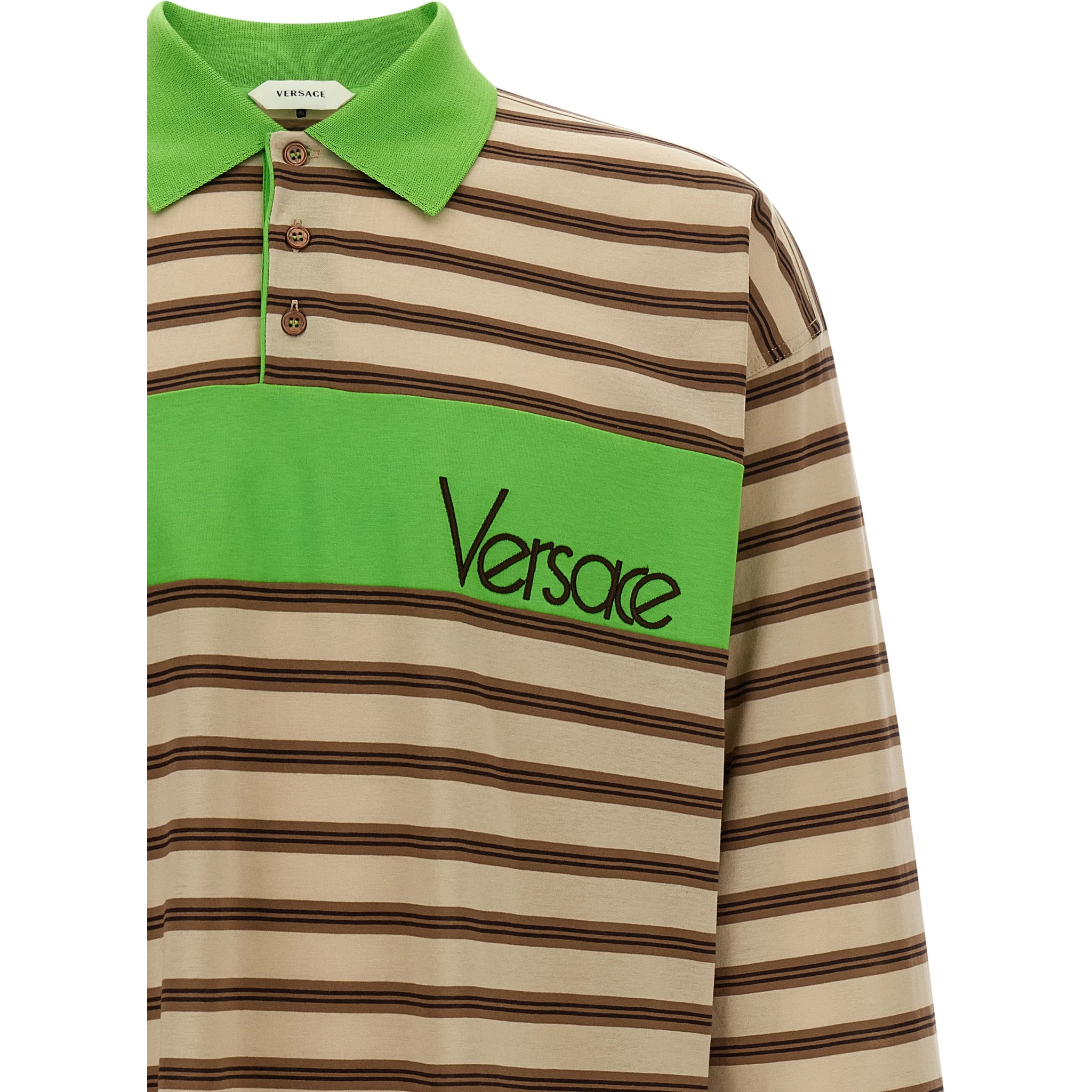 Multicolor Cotton Polo Shirt