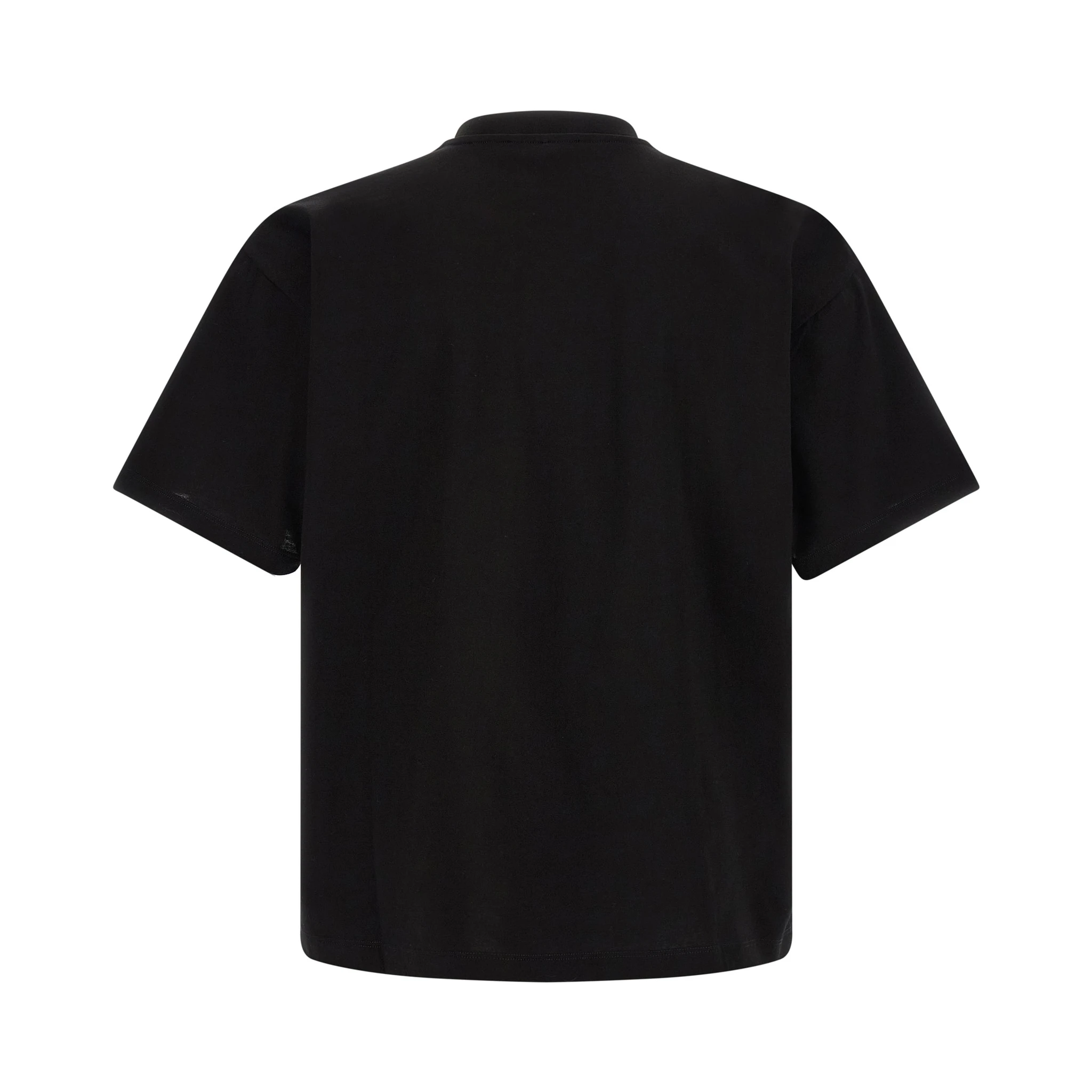 Black Cotton T-Shirt