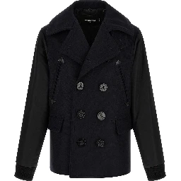 Blue Wool Coat