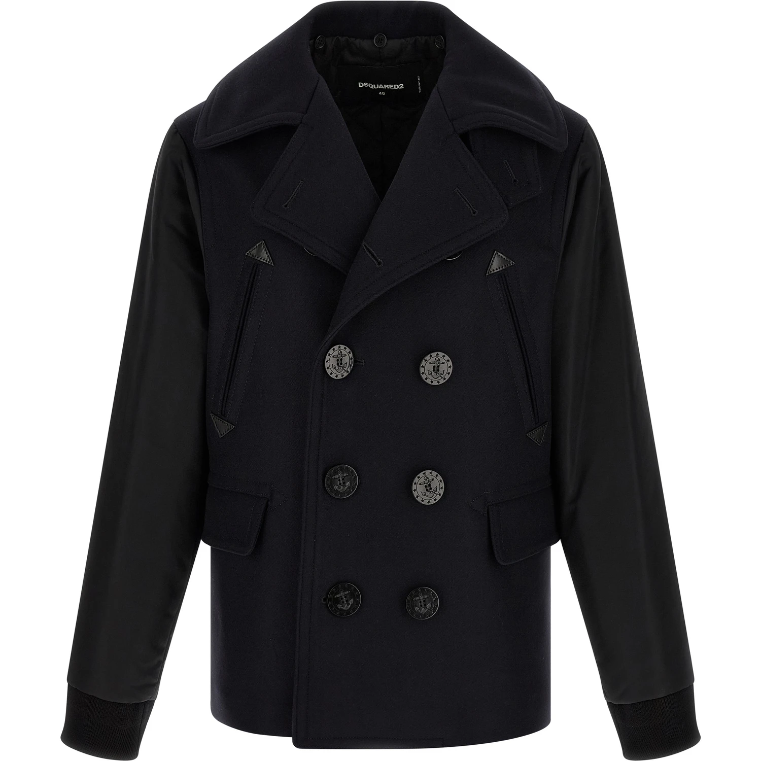 Blue Wool Coat