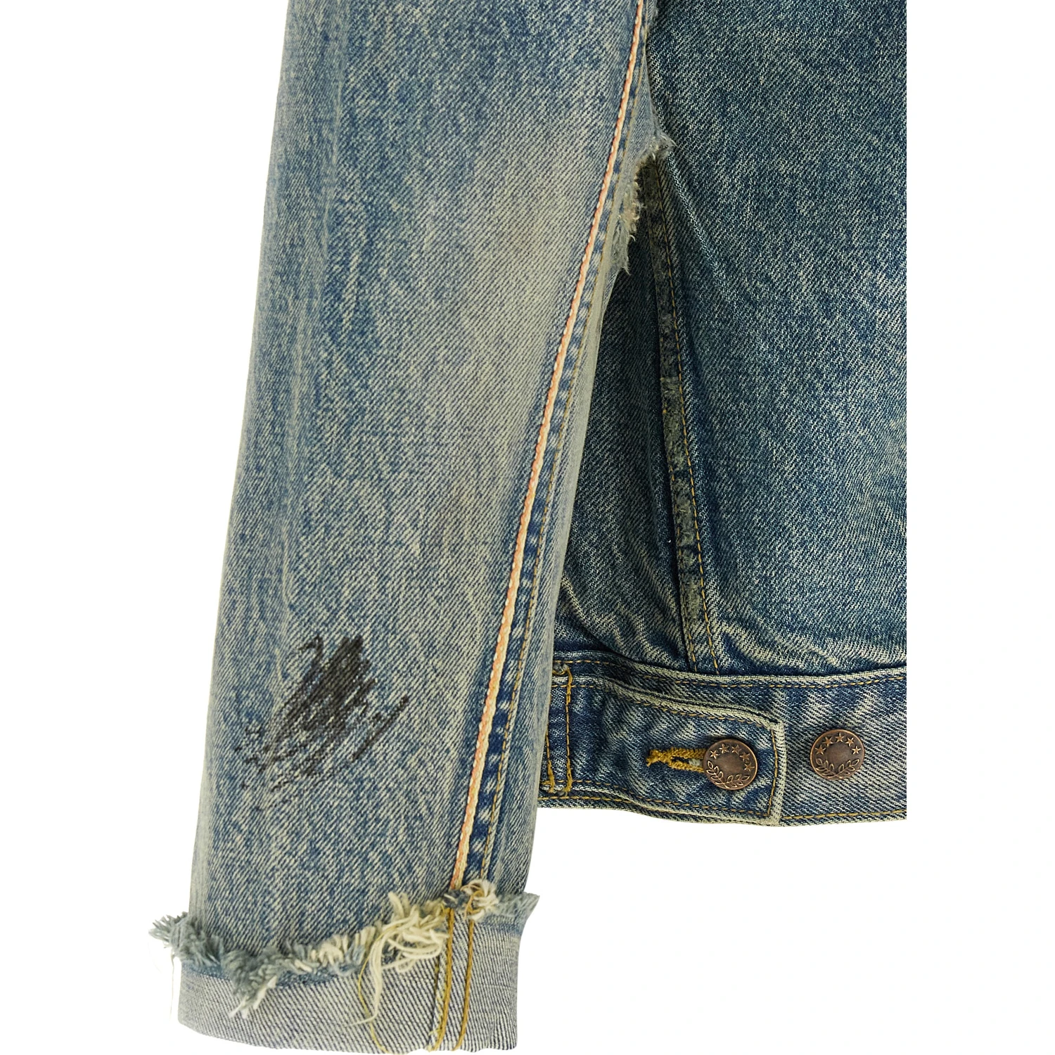 Blue Cotton Denim Jacket