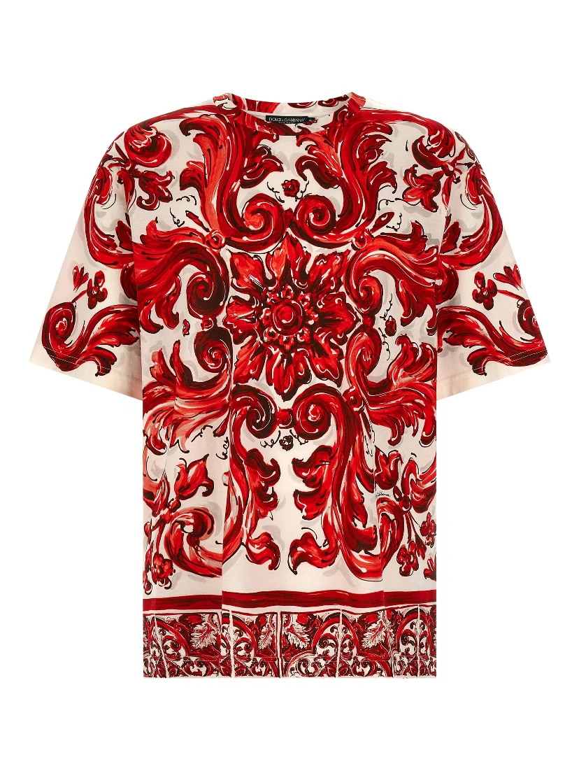Multicolor Cotton T-Shirt