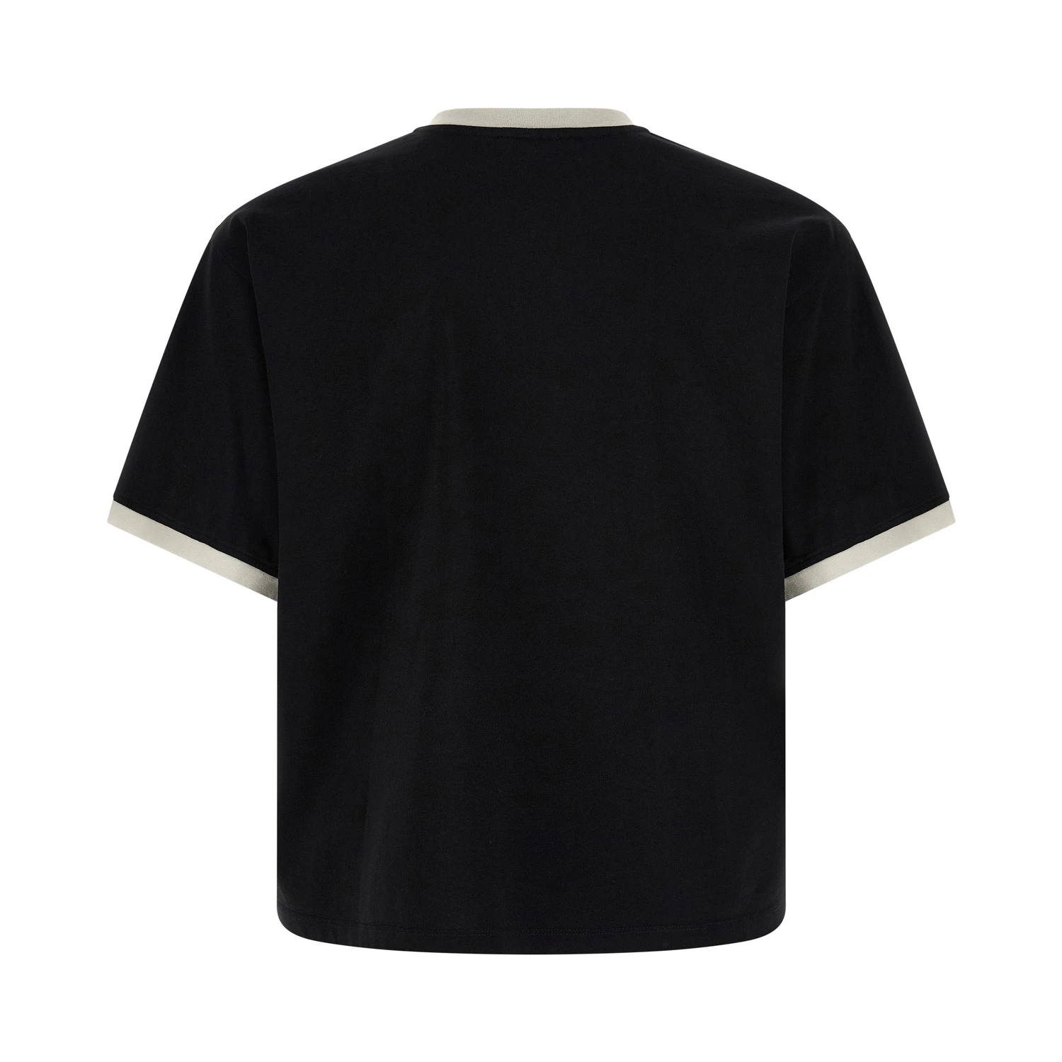 Black Cotton T-Shirt