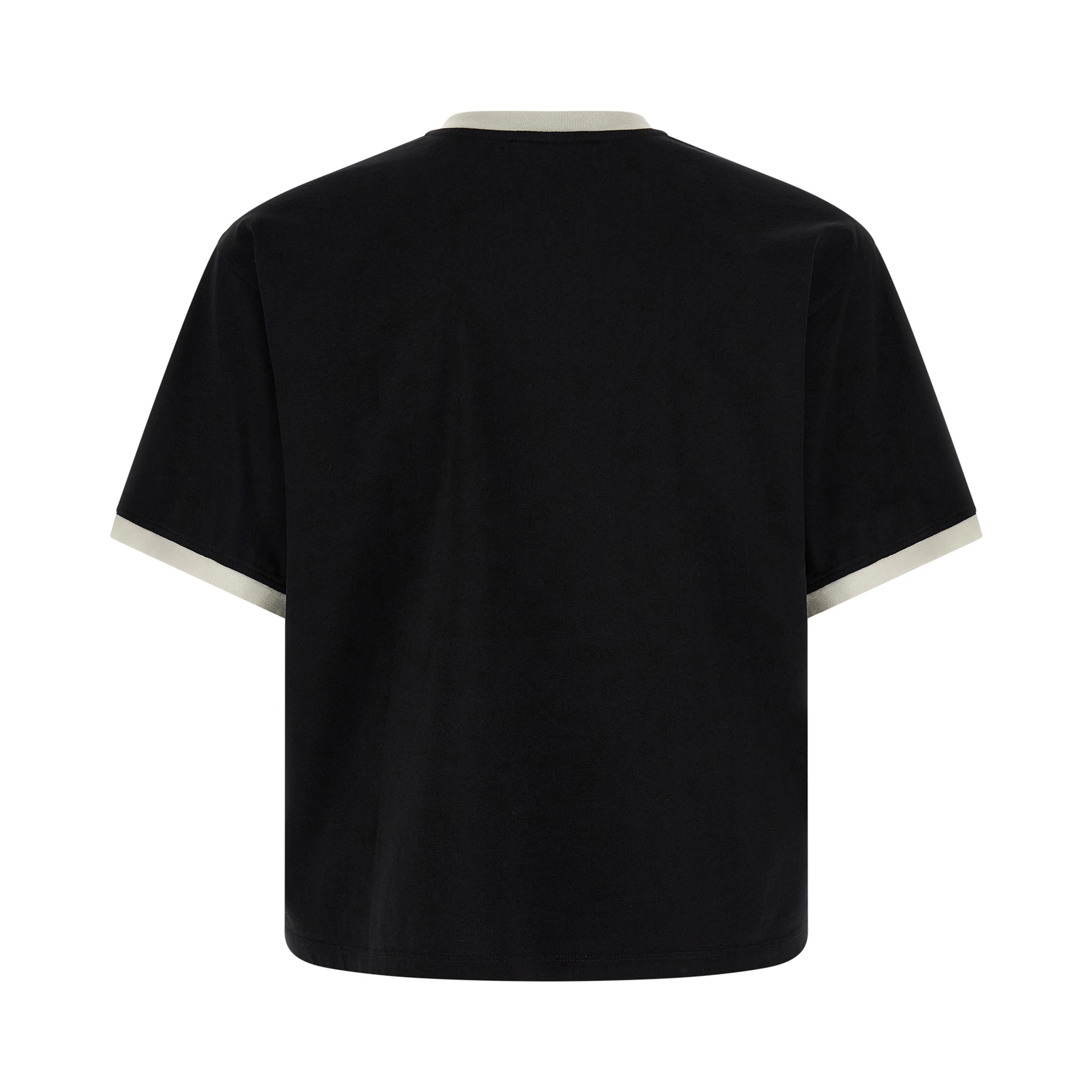 Black Cotton T-Shirt