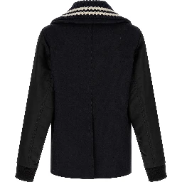 Blue Wool Coat