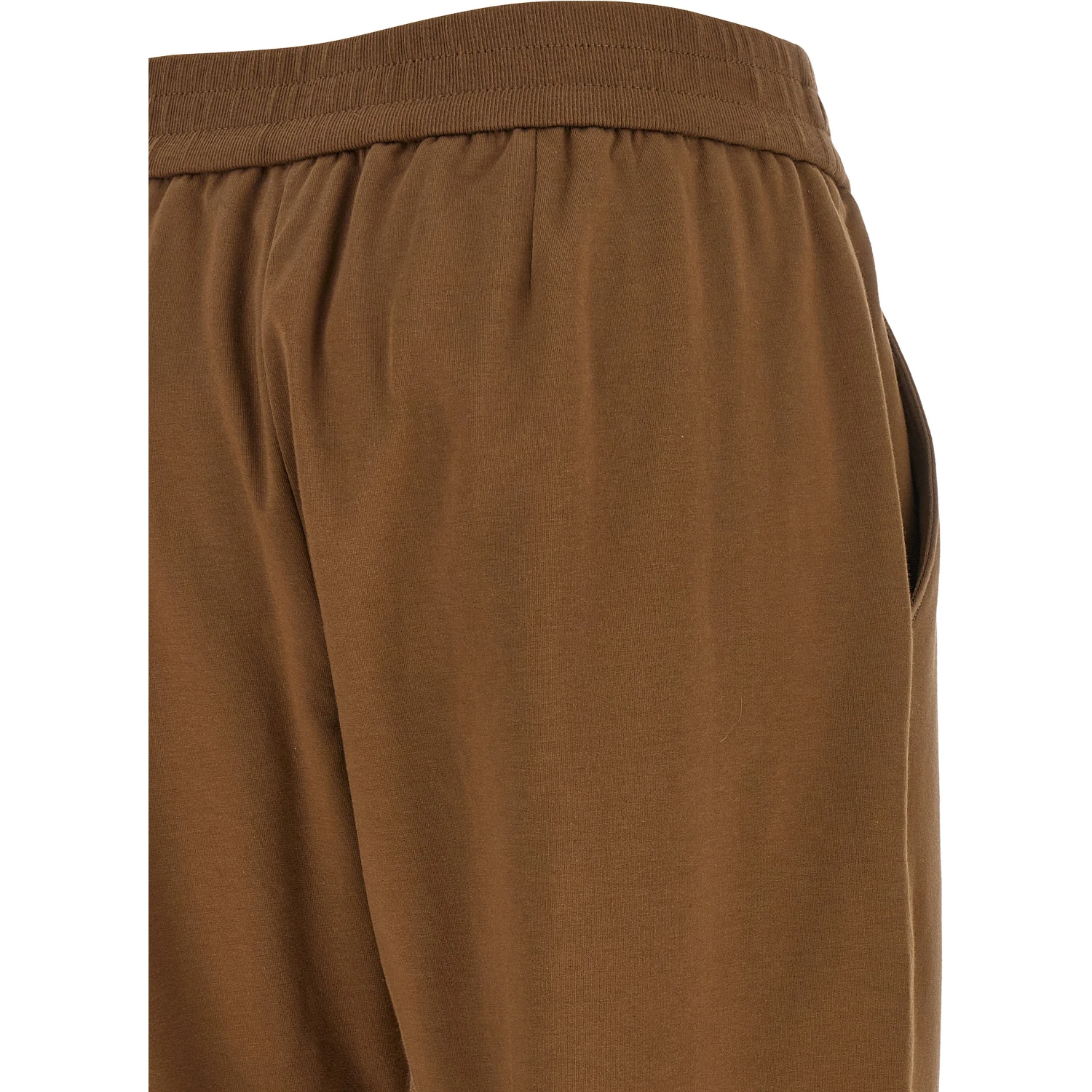 Brown Cotton Joggers (Workout Pants)