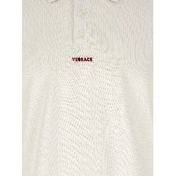 White Cotton Polo Shirt