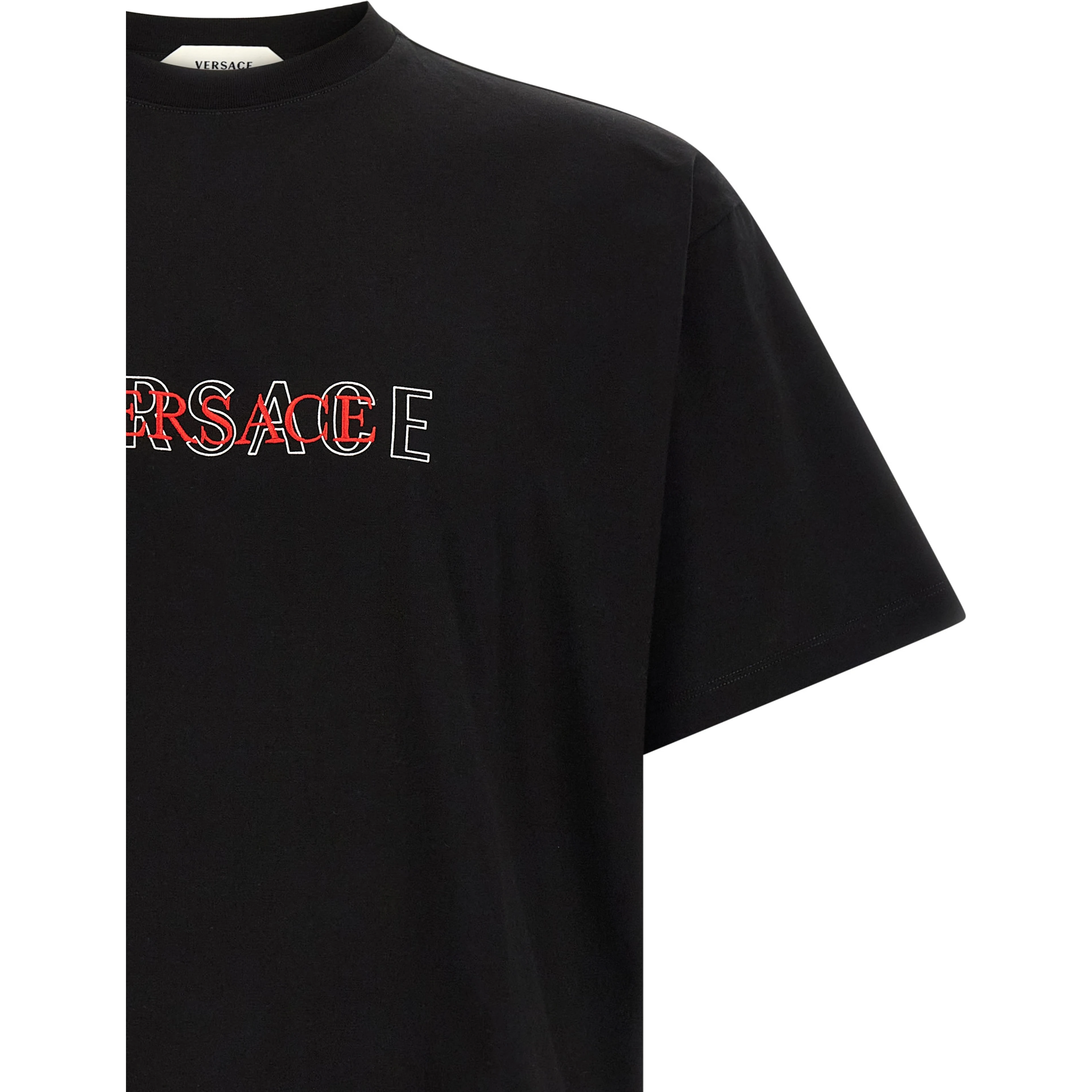 Black Cotton T-Shirt