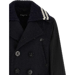 Blue Wool Coat