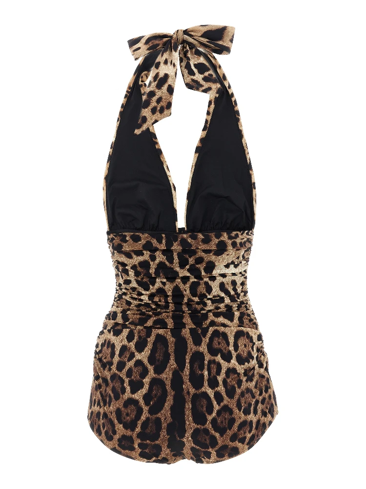 Brown Polyamide One-Piece Swimsuit alternative