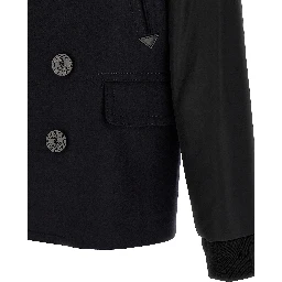 Blue Wool Coat