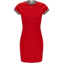 Multicolor Cotton Short Dress