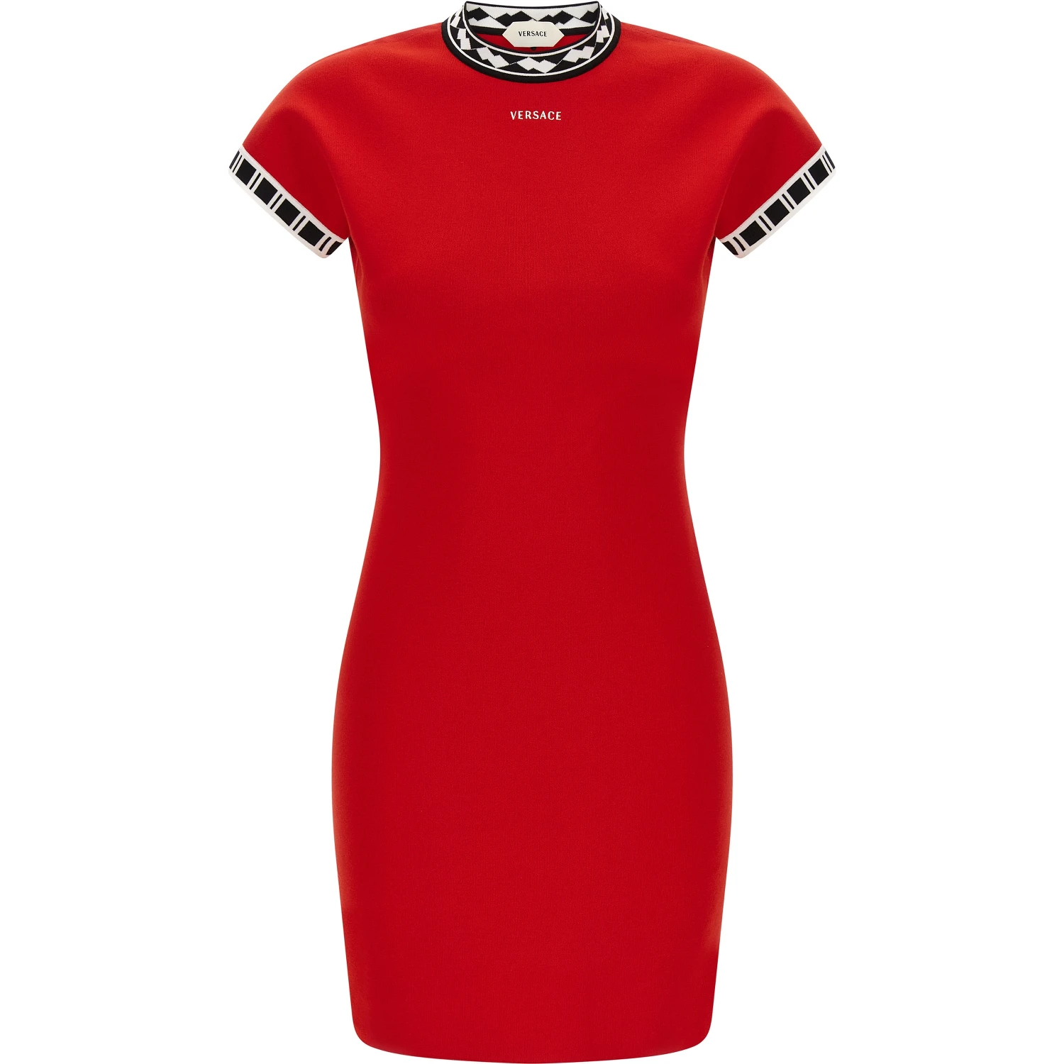 Multicolor Cotton Short Dress